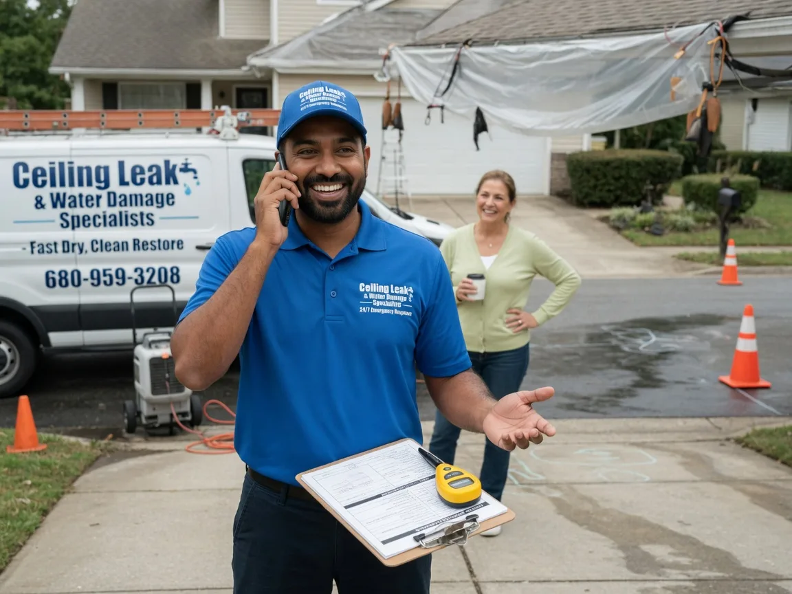 Ceiling Leak Cleanup Amboy, WA FAQs
